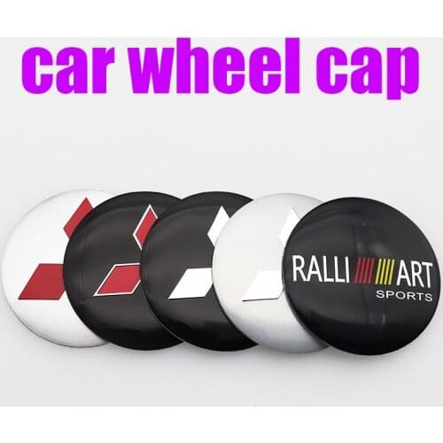 4pcs 3D 56mm 60mm 65mm 68mm logo car emblem Wheel Center Hub Cap auto Rim refit badge covers sticker styling accessories SanL