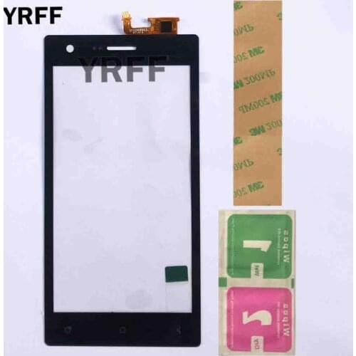 5inch Mobile Touch Panel Touchscreen For Micromax Q413 Touch Screen Digitizer Front Glass Digitizer Sensor Repair Parts 3M Glue