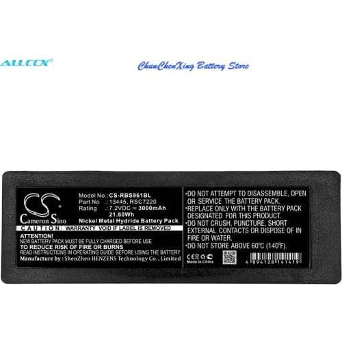 Cameron Sino 3000mAh Battery for Scanreco 590,592,790,960,Cifa,Effer,Fassi,RC400,RC590,RC960, please note 3 Electrical Contacts