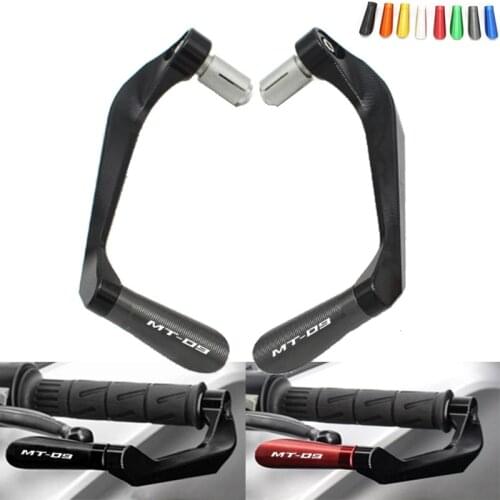 For YAMAHA MT-09 MT09 MT 09 Tracer FZ-09 FZ09 Motorcycle Accessories Handlebar Grips Guard Brake Clutch Levers Guard Protector