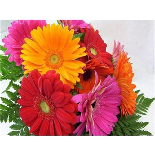 ARMYQZDIY 5D Diamond Painting Flower Arranging Rose Cross Stitch Landscape Diamond Embroidery Full Round / Square Drill Home Dec