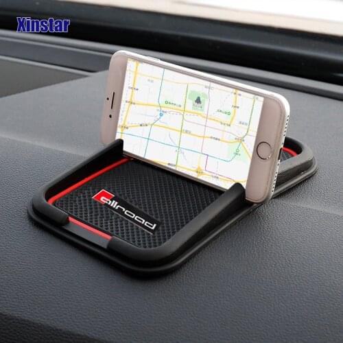 Car Phone No Slip Pad Allroad For Audi Sline Quattro A3 A4 A5 A6 A7 A8 TT Q3 Q5 Q7 A1 B5 B6 B7 B8 B9 8P 8V 8L C6 C5 C7 RS3 RS5