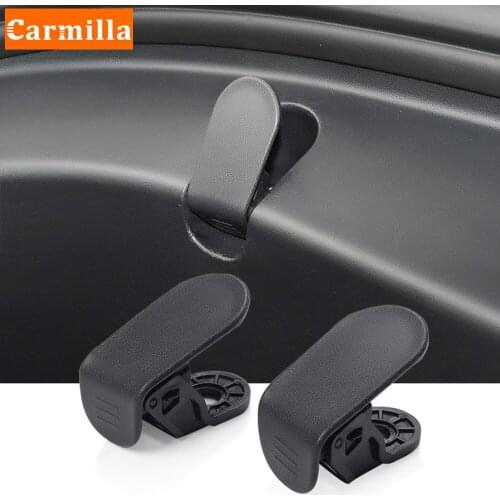 Carmilla 2Pcs/Set Car Front Spare Box Hook for Tesla Model 3 Model3 2017 2018 2019 2020 2021 Functional Interior Accessories