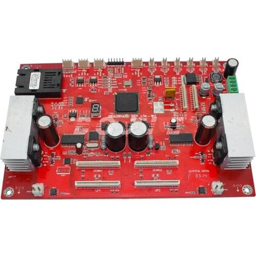 For Galaxy UD-181LB/UD-1812LB/UD-2512LC dx5 head board V1.34 in red color