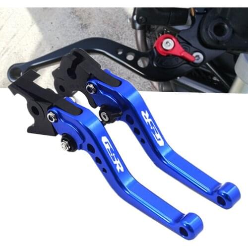 For SUZUKI GSR 600 GSR750 GSR 600 750 2006-2016 With LOGO Short Motorcycle Accessories CNC Adjustable Brake Clutch Levers