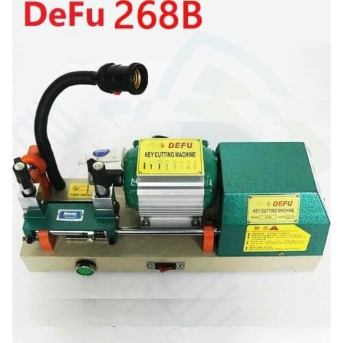 DeFu Horizontal key duplicator 268B Newest model Key Cutting Machine Car Door Key Cutting Copy Machine