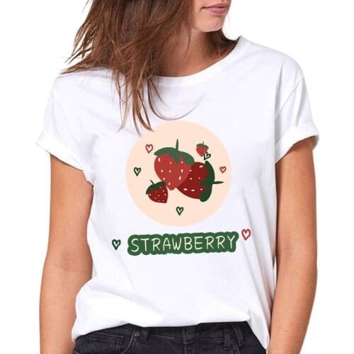 Womens Tees Graffiti Short Sleeve Cartoon Printed T Shirt Loose Fashion Harajuku Style Tee Shirt Summer New Loose S-4XL 2021