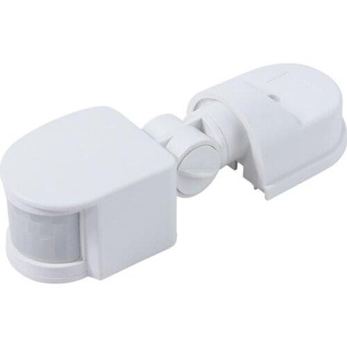 Hot Infrared Motion Sensor AC110V-240V Adjustable Sensor Switch for PIR Body Motion Sensors for Multiple Scenarios (White)