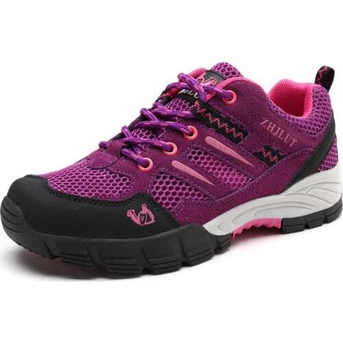 Men Women Casual Shoes Flat Outdoor Fashion Lace Up Summer Mesh Low Top Sneakers Male Non-slip Work Breathable Comfortable