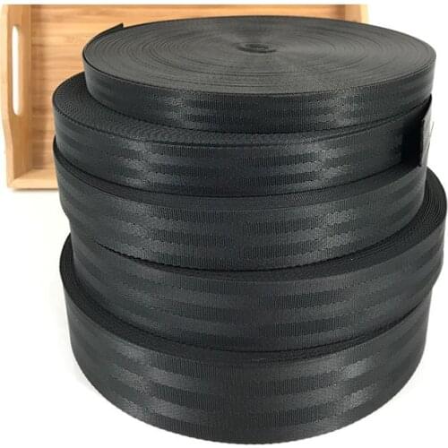 5meters 20-50mm Polyester Nylon Webbing Tape DIY Manual Child Safety Seat Backpack Pet Strap Belt Crafts Material DIY Accessorie