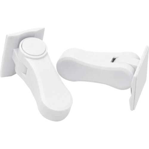 Hot 2 Pck ChildrenS Door Safety Lock Anti-Opening Sliding Window Lock Protective Door Handle