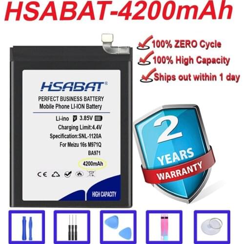Top Brand 100% New 4200mAh BA971 Battery for Meizu 16s M971Q/C/Y in stock