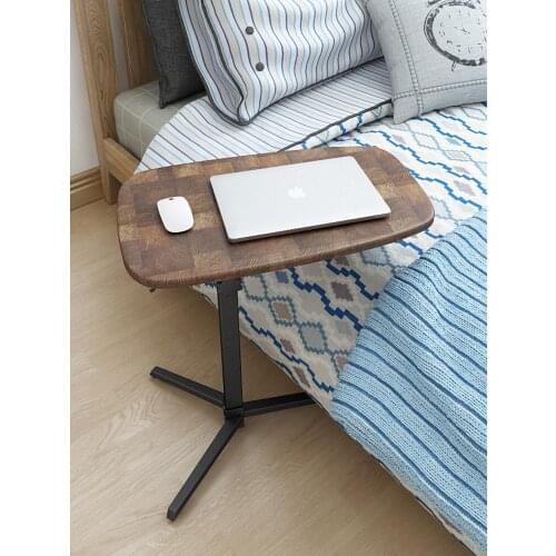 Portable Lazy Computer Desk Bedside Table Bed Notebook Writing Desk Simple Lift Sofa Side Table
