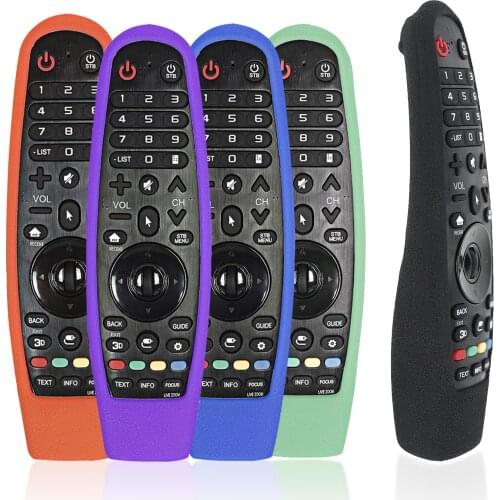 Silicone Protection Sleeve For LG TV AN-MR600 AN-MR650 AKB75855501 MR19BA Magic Remote Cover Shockproof Washable Holder