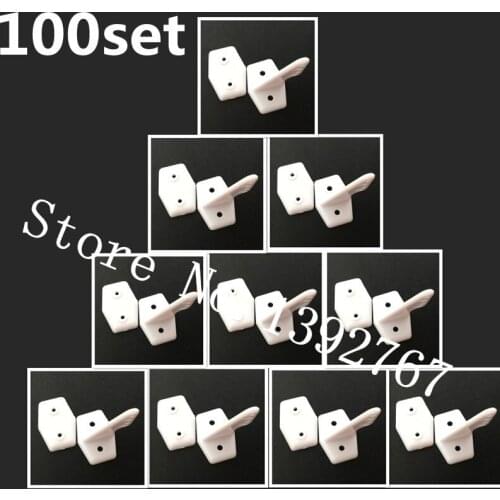 Wholesale 100Set/lot Pin Horns L20xW15xH11.52 (4 holes) FM11-606C 20X27 (4hole) Remote Control Helicopter RC Airplane Parts DIY
