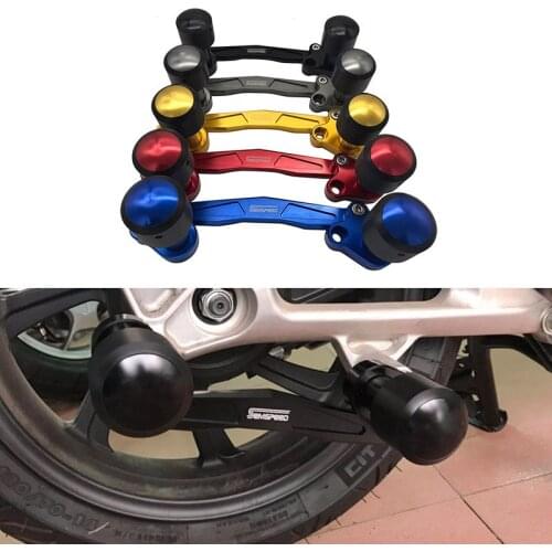 Semspeed New Motorbike Accessories for Honda ADV 150 2019 2020 Rear Frame Crash Pads Exhaust Sliders Crash Protector Motorcycle