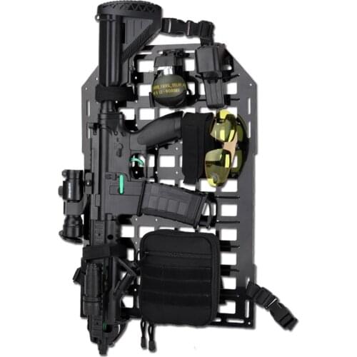 Tactical MOLLE Car Seat Back Organizer military Rigid Insert Panel Vehicle Seat Cover For CS Paintball Airsoft Hunting