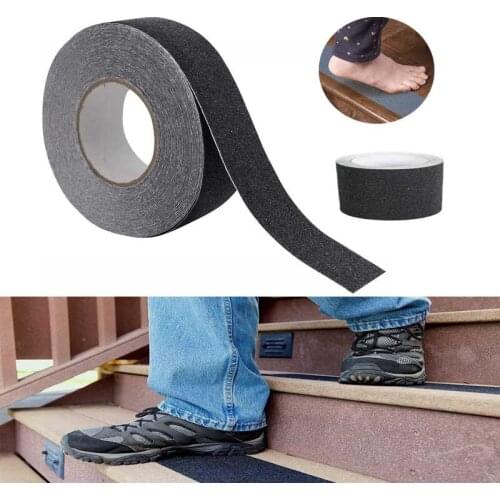 Outdoor Anti Slip Tape High Friction Non Slip Traction Tape Abrasive Adhesive for Stairs Safety Tread Step Indoor