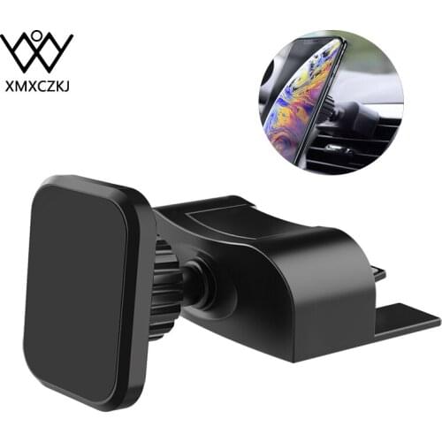 Universal Magnetic Phone Car Mount CD Slot Car Phone Holder Stand For iPhone 11 360 Degree Rotatable Air Vent Phone Mount Holder