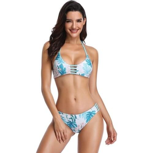 Womens Bikini Swimsuits Two Piece Bathing Suits Halter Top Swimwear