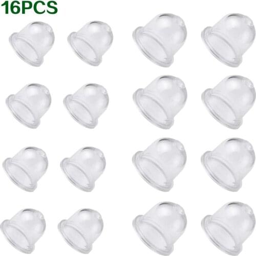 16PCS 22mm 18.5mm Universal Petrol Fuel Primer Bulb Mower Air Purge Primer Bulb Pump Carburetor Oil Cup Cover For Mower Blower