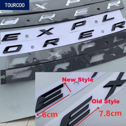 2021 Newest Style Hood Emblem Badge Sticker for Ford Explorer Car Refitting Decor Accessories