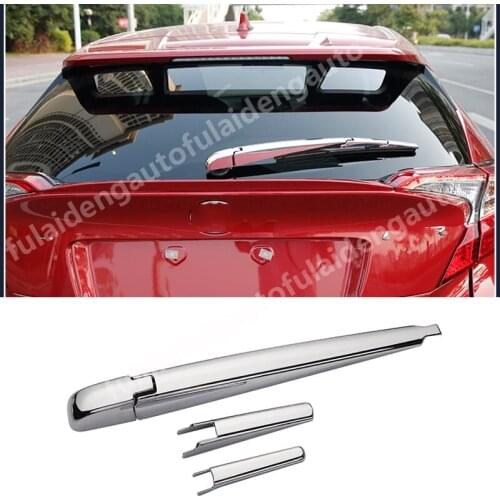 4pcs For Toyota CHR C-HR 2016-2021 ABS Chrome Rear Window Rain Wiper Blade Cover Trim car styling accessories