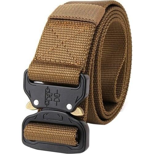 Hot Sales 3.8cm Nylon Military Tactical Belt Waistband for Outdoor Training Wargame Combat