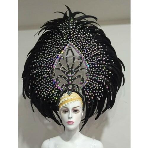 Brazil Rio Spanish Cuba Santiago Havana Venice Dionysia carnival Float Mask dress masque ball costume samba plumage plume Headd