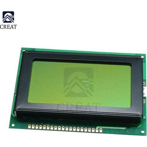 128*64 DOTS LCD Module 5V Blue Screen 12864 LCD With Backlight ST7920 Parallel Port LCD12864 For Arduino