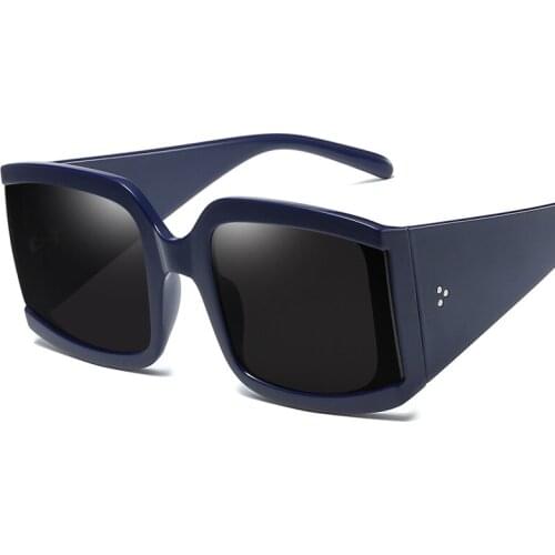 Sexy Square Sunglasses Women Fashion Brand Oversized Sun Glasses Female Black Brown Shades for Men Ladies Lunette Femme Oculos