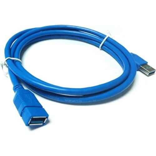 USB3.0 Extension Cable USB 3.0 Cable Male to Female Data Sync Fast Speed Cord Connector for Laptop PC Printer Hard Disk