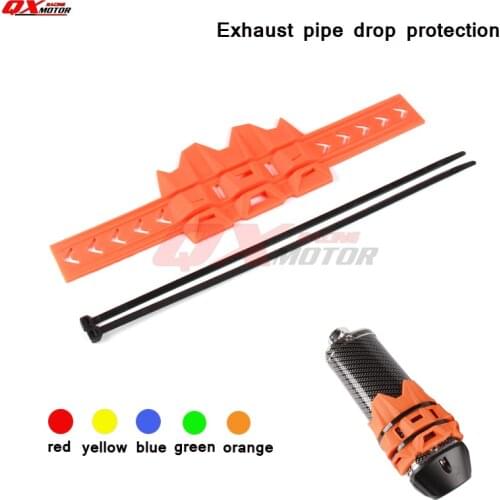 Universal Exhaust Muffler Silencer Protection Guard Protector For RMZ CR CRF YZ YZF SXF EXC WR KXF KX KLX Dirt Bike 150 250 300