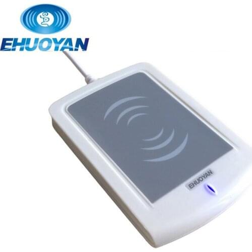 13.56MHz USB NFC RFID Card Programmer Reader Writer ER302 + Software eReader V1201+ SDK + 2 pcs Testing RFID cards Ntag203 Tags