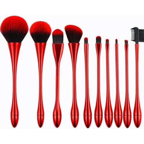 5/10Pcs makeup brush tool set makeup powder eye shadow liquid foundation blush mixed beauty makeup brush tool