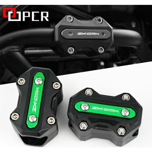Motorcycle Accessories Engine Crash Bar Protection Bumper Decorative Guard Block 22/25/28mm For Kawasaki ZX 25 R ZX25R