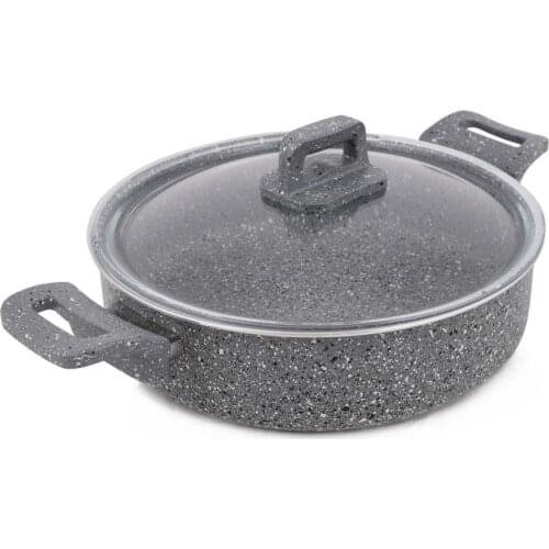 Altenta Granite Gray low Pot