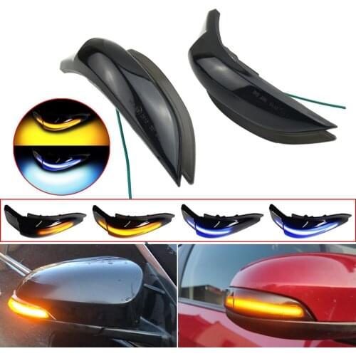 For Toyota Corolla Camry Prius C Avalon RAV4 LED Dynamic Turn Signal Light Side Mirror Indicator Blinker 2012 2013 2014 2015