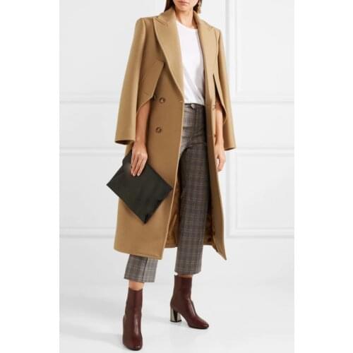 KALEIRDA Womens Camel Coats