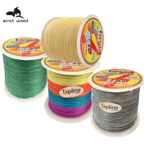 ORJD 100M 100% PE Braided Fishing Line 8LB to 100LB Line Multifilament Fishing 4 Strands as Super Braid PE Fishing Line