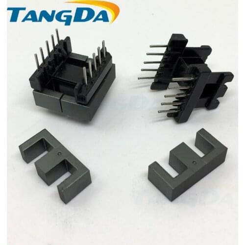 Tangda EE16 core EE Bobbin magnetic core + skeleton soft magnetism ferrites magnetic core 5+5pin 10P SMPS RF Transformers AG