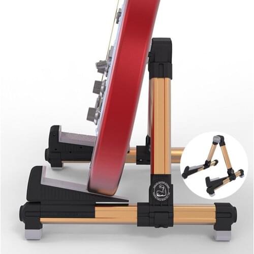 Ukulele Stand Folding Non-slip A-Frame Floor Stand Holder Guitar Accessories for Violins