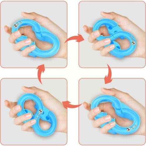 Multicolor Mini 88 Steel Ball Track Game Toy Finger Relief Toys Eye Toy Stress Training Hand Coordination Decompression X5K0