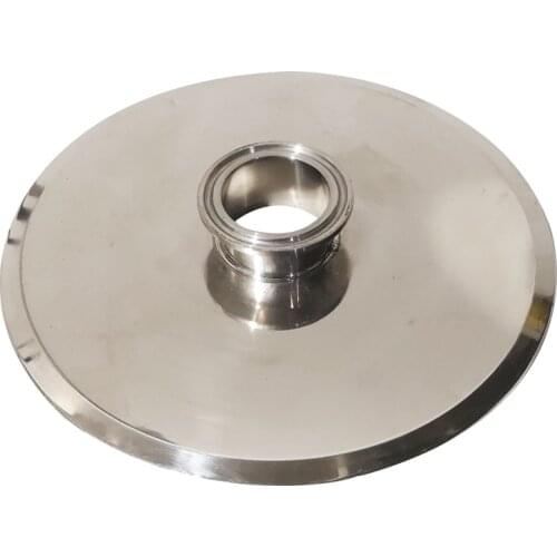 Tri Clamp Reducer Flange OD End Cap Reducing SUS 304 Stainless Steel SanitaryConnector 1.5" 2" 2.5" 3" 4"Blind flange cover