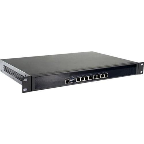 Firewall Mikrotik Pfsense VPN Network Security Appliance Router PC Intel Core I5 2467M,[HUNSN SA15R],(8Lan/2USB3.0/1COM/1VGA)