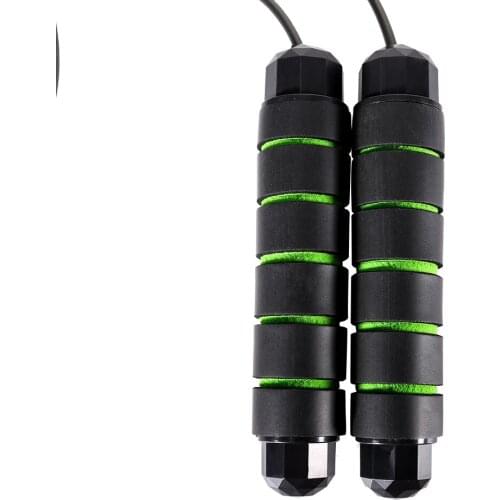 Jump Rope Tangle-Free Rapid Speed Jumping Rope Cable with Ball Bearings Steel Skipping Rope Gym Fitness MMA Boxing Skipping