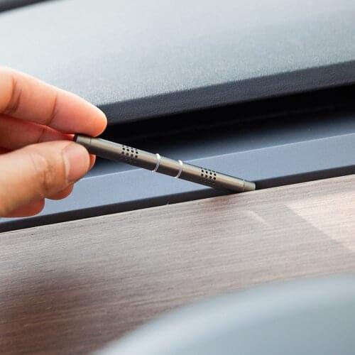 Vxvb New For Tesla Model 3 Model Y Three 2021 Car Perfume Aromatherapy Scent Air Freshener Diffuser Long-Lasting Accessories