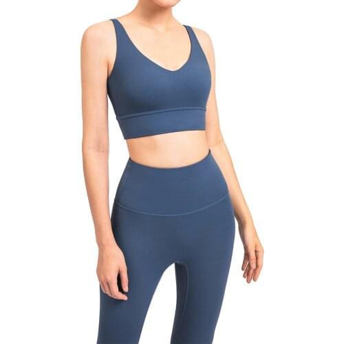 2 Pcs Woman Sportwear Yoga Seamless Gym Crop Top Bra Pad Elastic High Waist Pant Outfit Fitness Set Clothing