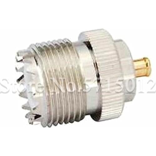1pcs UHF-K/MCX-J Ultra High Frequency Famale Head Turn to MCX Male Head Connector RF Adaptor Pure Copper Converter