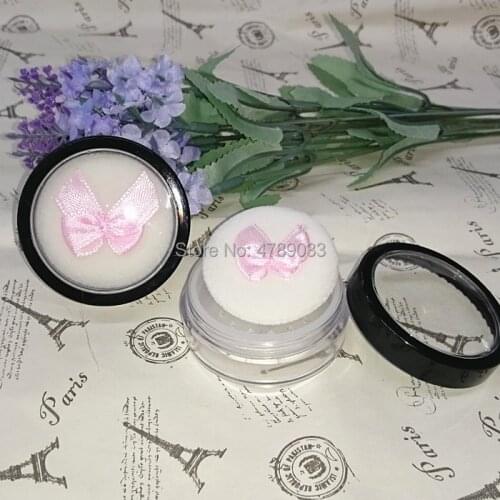 10/30/50pcs 5g Loose Powder Jar Empty Convenient Puff Box Sifter Container Cosmetic Case Trip Fashion Refillable Bottles